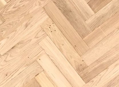 Solid Oak Parquet - Unfinished 119