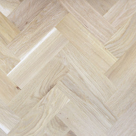 Solid Oak Parquet - Unfinished 120