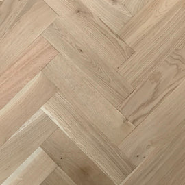 Solid Oak Parquet - Unfinished 124