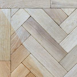 Solid Oak Parquet - Unfinished 125-T