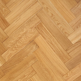 Engineered Oak Parquet - Brushed & Matt lacquered 197 box