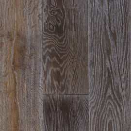 Structural Engineered Oak - Double Smoked Brushed & White Oiled 649