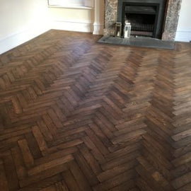 Solid Oak Parquet - Unfinished 125-T