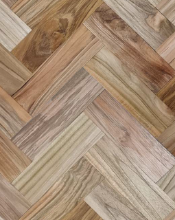 Solid Teak Parquet - Unfinished 136 - LIMITED STOCK